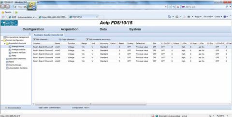 FD 5 / 10 / 15 (6) - AOIP, Instrumentation de test et mesure, contrôle moteur