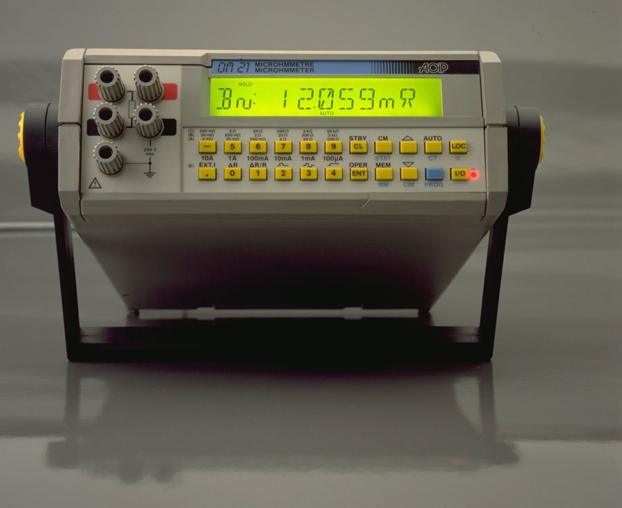 Programmable benchtop microohmmeter High accuracy OM 21 Micro
