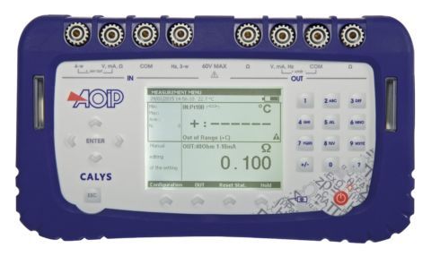 CALYS 50 (3) - AOIP, Instrumentation de test et mesure, contrôle moteur