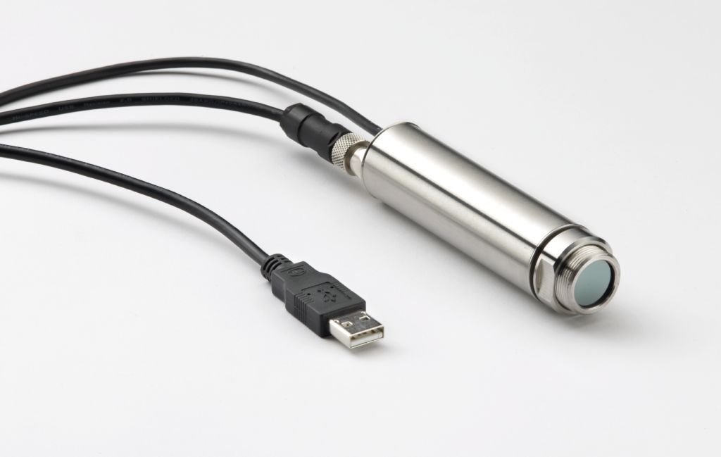 Usb Sensor Device 2.2 μm non-contact process sensor, 4-20 mA output & USB - Rayomatic USB ...
