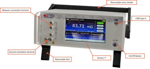 OM27 BenchTop MICRO-OHMMETER (5) - AOIP, Instrumentation de test et mesure, contrôle moteur