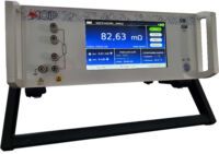 OM27 BenchTop MICRO-OHMMETER - face avant trois quar gauche detouree - AOIP, Instrumentation de test et mesure, contrôle moteur