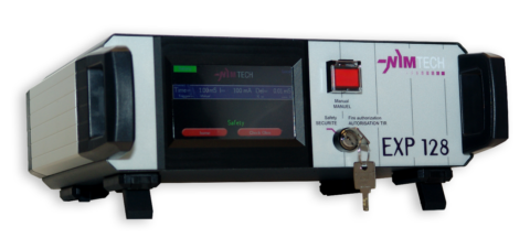 Pulsed current exploder – EXP128 – 5A or 10A or 25A or 40A – 1 firing channel “high energy” (3) - AOIP, Instrumentation de test et mesure, contrôle moteur